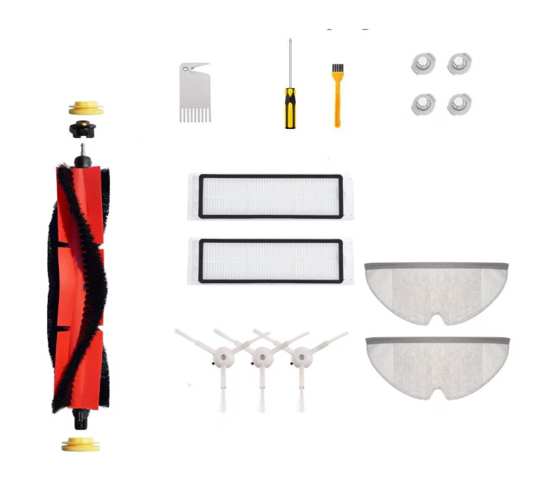 Set 16 Accesorii Aspirator Robot, Compatibile cu Xiaomi si Roborock S6, S6 Pure, S6 Max E4 S4, S5 Max, Chris Badzi 369®