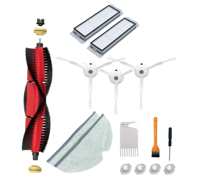 Set 16 Accesorii Aspirator Robot, Compatibile cu Xiaomi si Roborock S6, S6 Pure, S6 Max E4 S4, S5 Max, Chris Badzi 369®