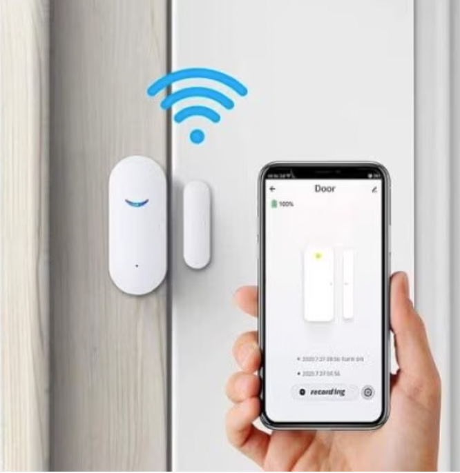 Alarma Inteligenta pentru Ferestre/Usi, ABS, Senzori WiFi, 70 x 31 x 19 mm, Alb, Chris Badzi 369