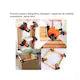 Set de 4 Cleme Unghiulare, Plastic, Strangere Rapida, Rosu, Chris Badzi 369®