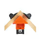 Set de 4 Cleme Unghiulare, Plastic, Strangere Rapida, Rosu, Chris Badzi 369®