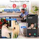 Sonerie Wireless Video, Fara Fir, Chris Badzi 369®, Transmitator video cu vedere nocturna, Cu Camera Video 720P, Microfon Audio Bidirectional, Apel Vocal Si Interfon Video, Microfon bidirectional Distanta 150 Metri, WiFi 2.4Mghz, Alerta Viziuala 3M, Negru